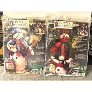 Vintage Dimensions Bottle Buddies  Kit 1996 Ms Chilly and Mr Chilly #3097